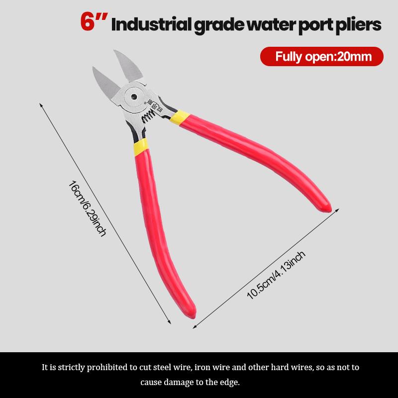 5-In Ultra Sharp Wire Cutters,Small Diagonal Cutters with Spring Loaded Wire Snips for Cutting Crafts and Cable