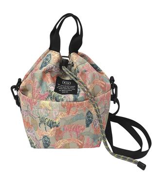 KiU 600D Pocketful Mini Bag, Waterproof and Water-Repellent, Shoulder/Handbag, 2-Way, with Pockets and Gusset, Stylish and Casual, Unisex, for Men and