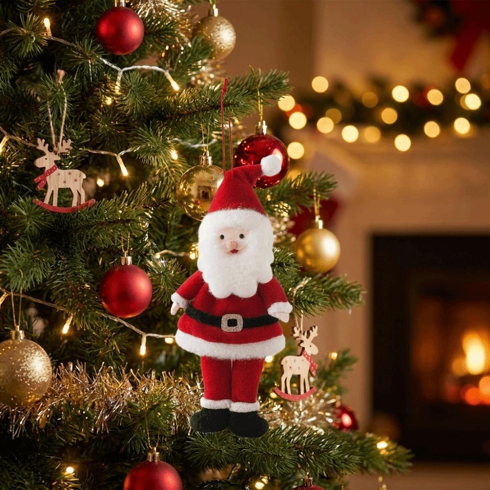 Exquisite Santa Claus Hanging Pendant Creative Xmas Hanging Decoration Christmas Tree Decor