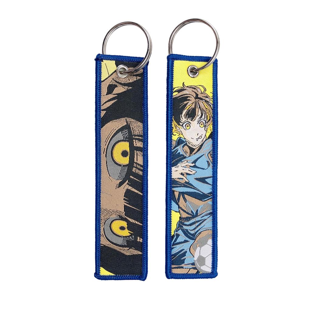 Anime Schloss Schlüsselanhänger Fan Geschenke Jet Tags Stickerei Schlüsselanhänger Niedlicher Auto Anhänger Schlüsselanhänger Schmuckstück Tasche Geldbörse Anhänger Zubehör Geschenke