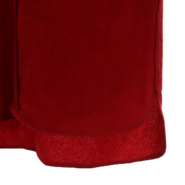 Woolrich 80s Made In USA Wool Long Sleeve Shirt Red Elbow Patch Men's Used