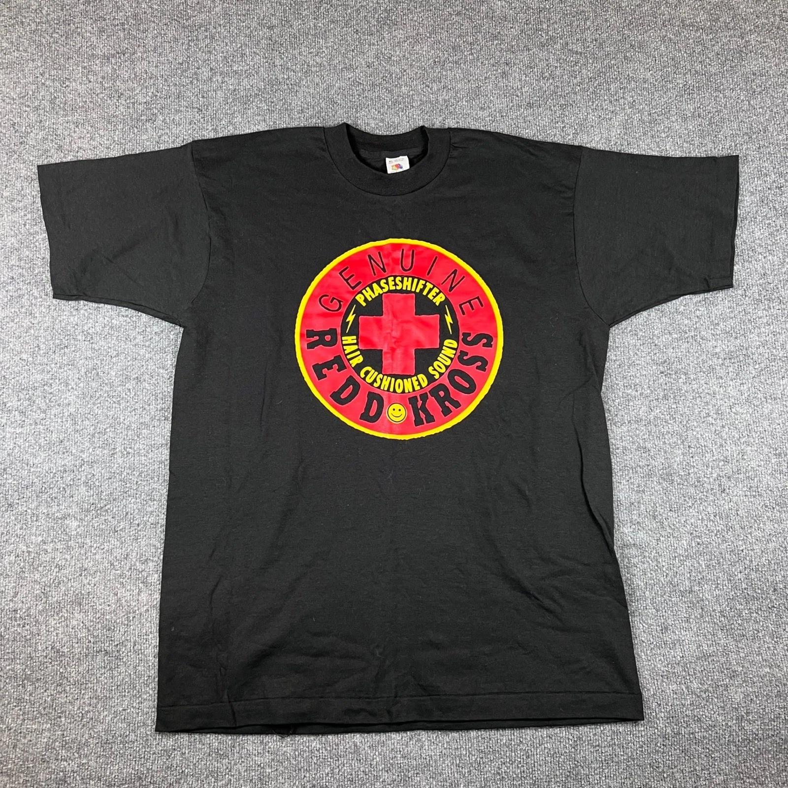 

Vintage Redd Kross Shirt Mens XL Black Band Melvins Dinosaur Jr Made in USA S