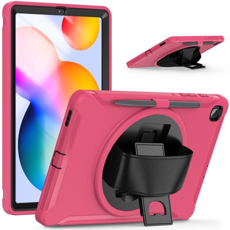 Full Protective Shockproof TPU Tablet Back Cover Case for Samsung Galaxy Tab S6 Lite With s Pen Pencil Holder