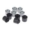 5Pcs Plastic Half Shaft Knob Diameter 15.8Mm Height 17Mm Potentiometer Encoder Knob D-Shaped Inner Hole 6Mm