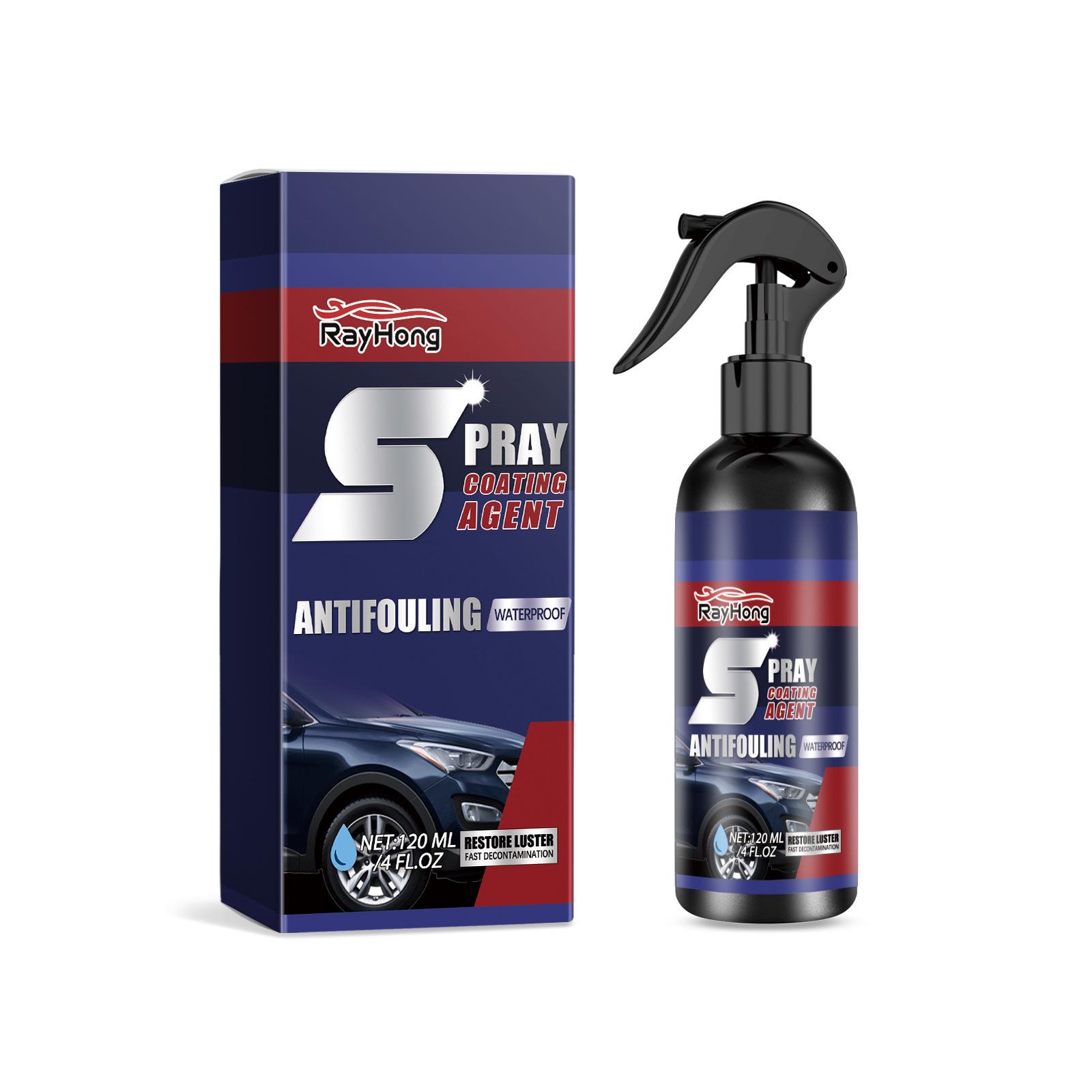 RAYHONG Car Coating Spray for Waxing, Polishing, and Maintenance.
