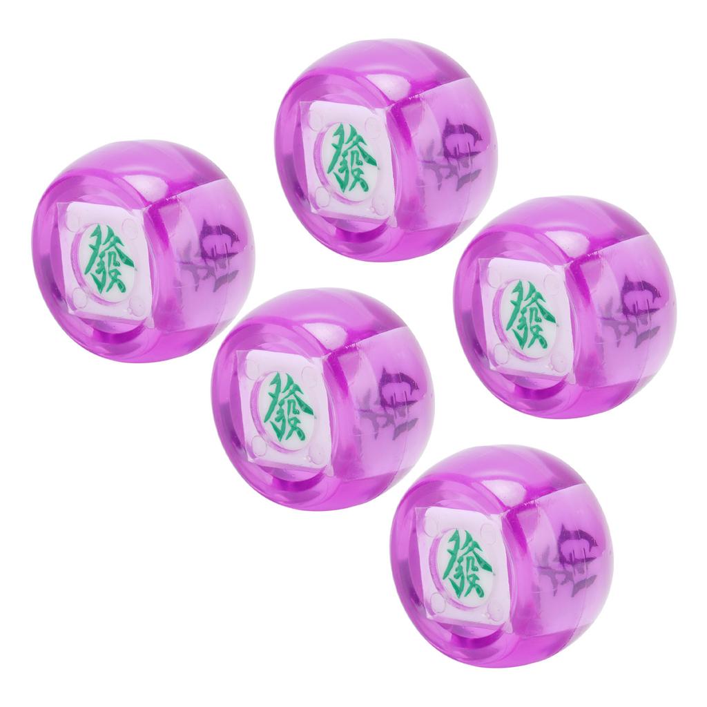 5 Stück Mahjong Windrichtung Würfel Südwest Nord Kugel Unterhaltungsspiel Würfel