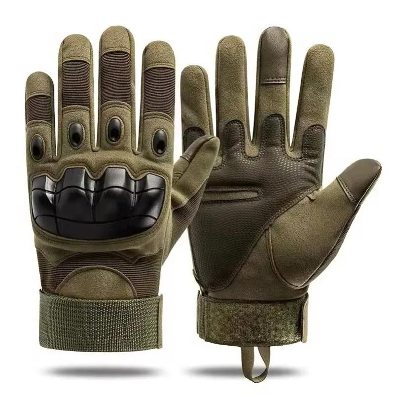 Men Women Outdoor Hiking Gloves Wear Resistant Cycling Fitness Protective Gloves for Mountaineering