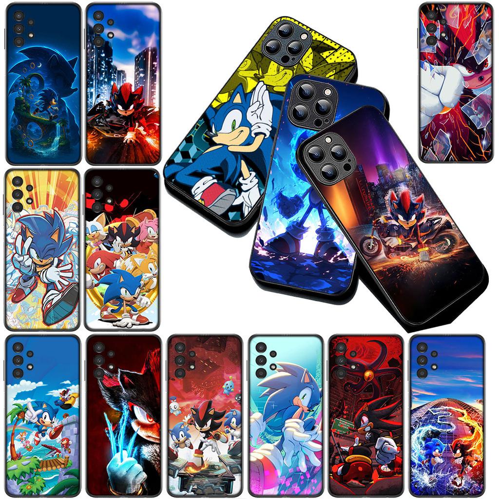 Cover for Samsung Galaxy S20 S22 S21 FE Ultra Plus A07 A17 A15 A16 A25 A57 A37 Casing Phone Case Comics S-Sonics Game Hedgehogs