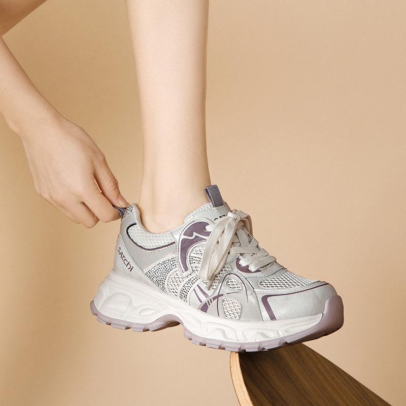 Breathable Mesh Retro Fashion Dad Shoes
