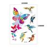 Kinder Tattoos Aufkleber Glitzer Goldstaub Cartoon Schmetterling Regenbogen Insekt Sonnenblume Farbset Niedliche Aufkleber
