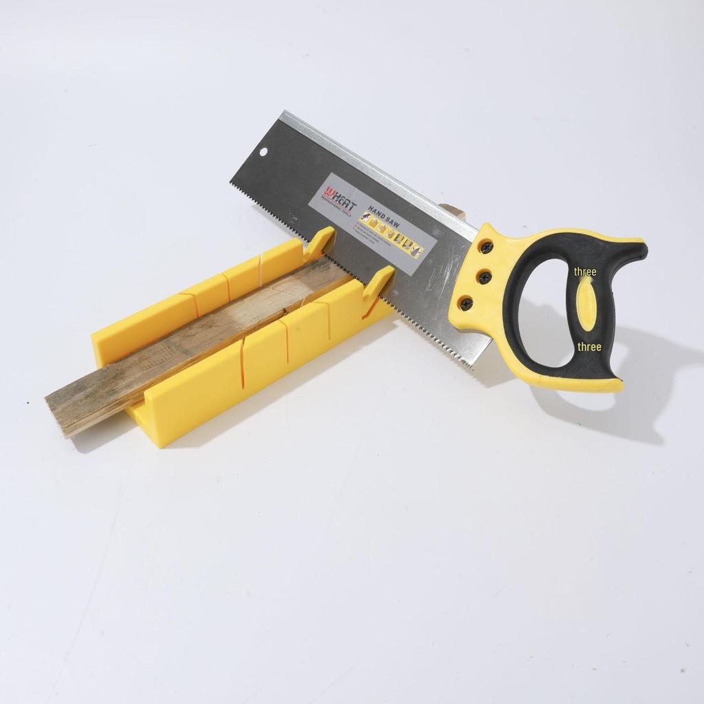 Multifunctional Miter Box & Angle Saw: 45°/90° Woodworking Plaster Skirting Cutting Tool