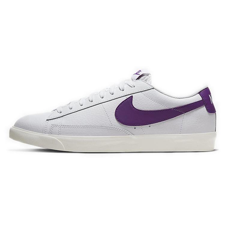 

Новые Nike Blazer Low Кожа Белый Фиолетовый CI6377-103 44.5