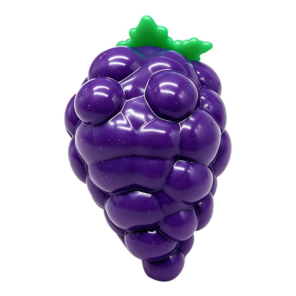 Slow Rising Purple Grape Pinch Squeeze Ball Brick Surface Texture Sensory Tension Relief Sensory Toy