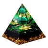 Piramide Orgonica Processo Epossidico Squisita Bella 5cm Ornamento Decorativo per Ufficio Decorazione Casa