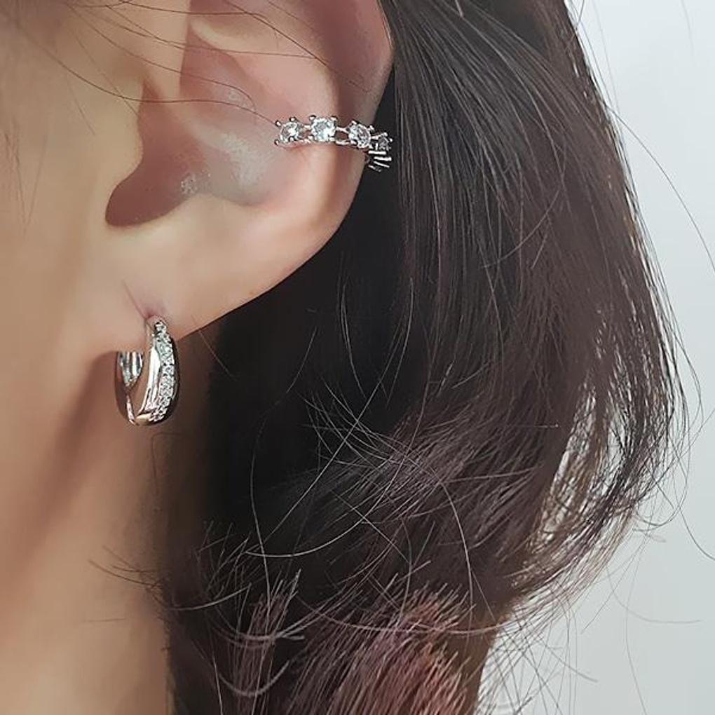 Women's Daily Accessory TK Hoop Earrings