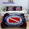 Argentinos Juniors  Pattern Bedding Quilt Set  Home Decoration  Gift (1 * Duvet Cover + 2 * Pillowcase  Without Core)