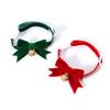 Pet Christmas Costume Collar Collar Festival Party Props Kitten Collar 2PCS Dropshipping