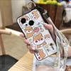 Silicone Ring Phone Case For Tecno POP9 4G/Spark GO 1/KL4 Cute Kickstand Wristband Soft case Waterproof Wrist Strap