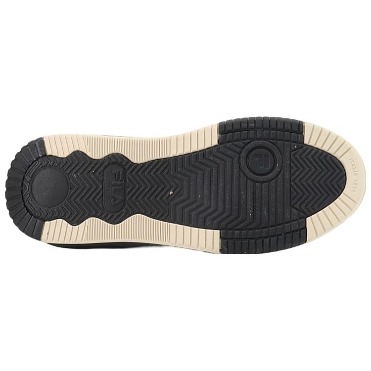 Fila Canestro Fashion Low Top Retro Basketball Shoes Men Sneakers White Black F12M241603FWB