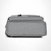 Mens Chest Bag Pack Sport Waterproof Casual Daypack with Earphones Cable Hole Shoulder for