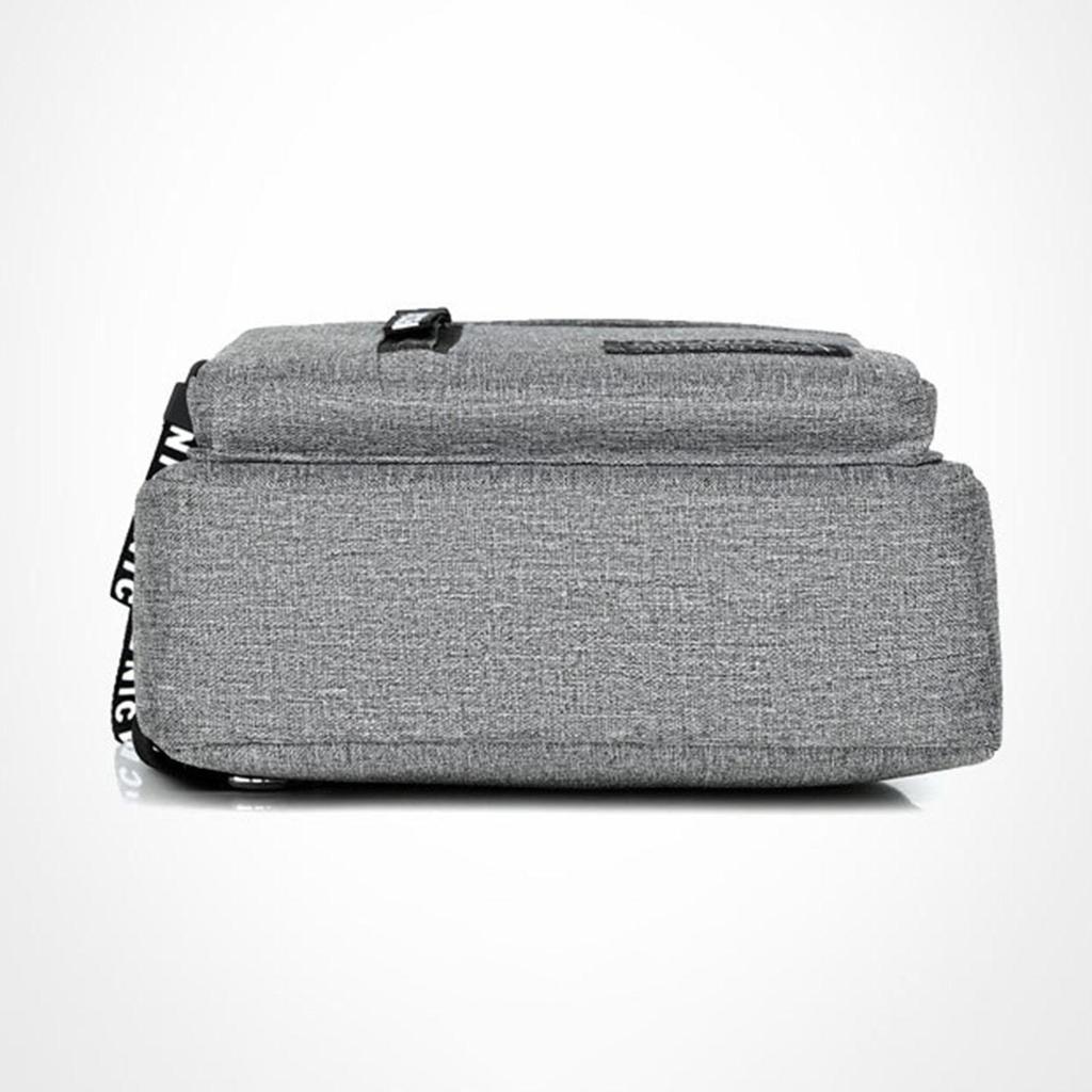 Mens Chest Bag Pack Sport Waterproof Casual Daypack with Earphones Cable Hole Shoulder for