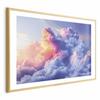 Poster - Clouds Like Painted: Artistic Brushes of Dawn Painting the Firmament