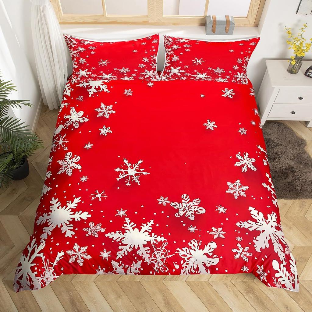 Fresh Little Deer Down Comforter Set Bedding Set 3-piece Duvet Cover Set