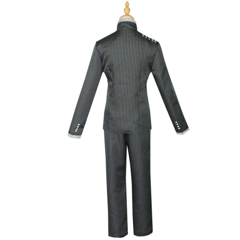 Anime Danganronpa V3 Saihara Shuichi Chapeau d'uniforme de détective Costume Cosplay Ensemble Complet Tenue de Fête d'Halloween