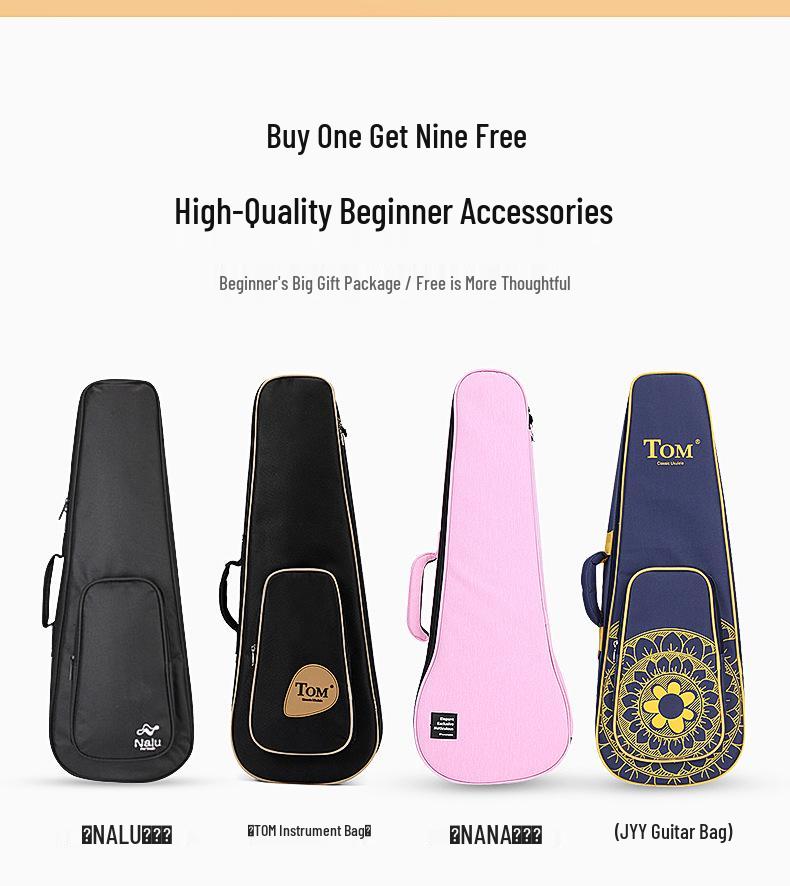 TOM Ouyang Nana Co-branded Ukulele for Beginner Girls