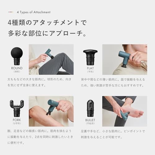 [Exklusiv im Official Store] SIXPAD Power Gun Slim (rot) Set in limitierter Auflage: Myofasziale Release-Pistole, Handmassagegerät, Leicht, Mini