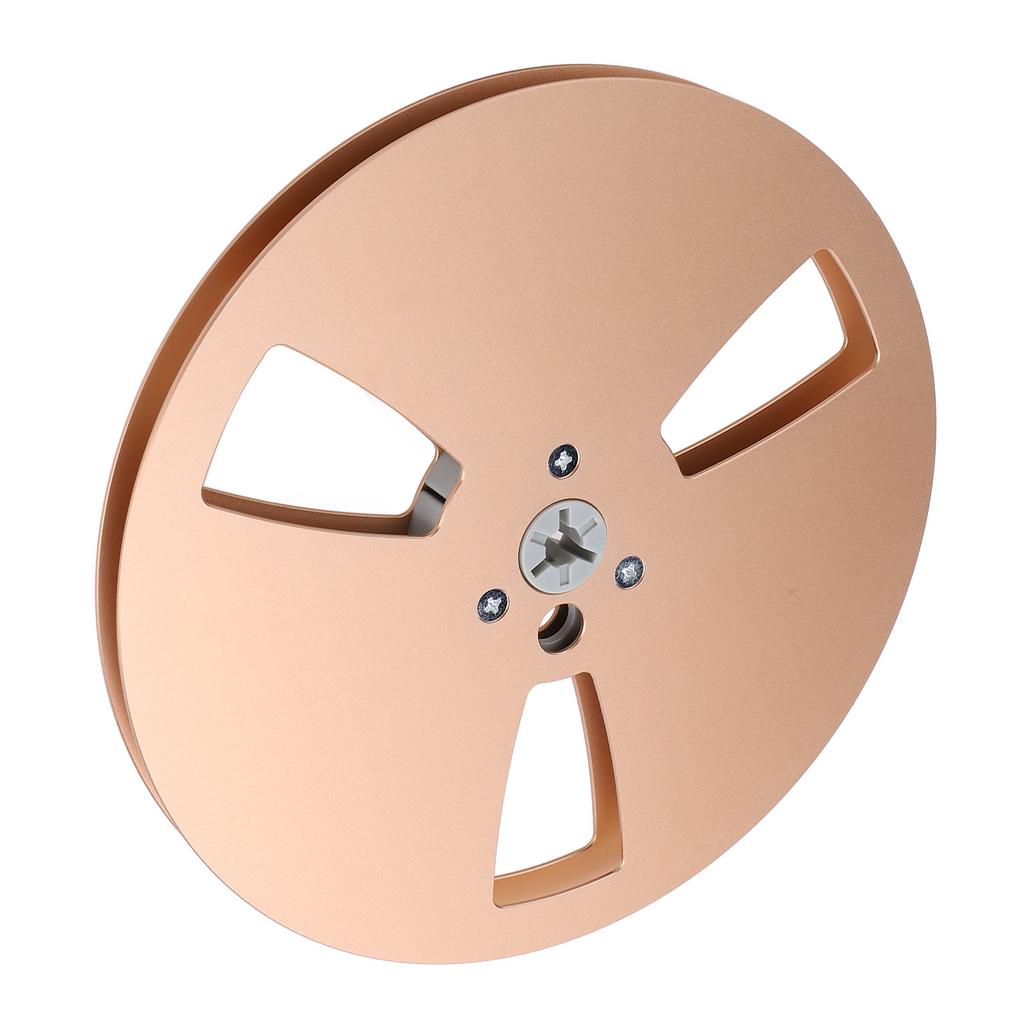 14 7 Inch Empty Tape Reel 3 Holes Aluminum Alloy Universal Open Reel Sound Takeup Reel for Reel to
