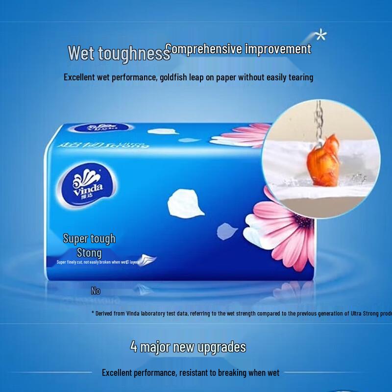 Vinda Ultra-Strong 3-Ply Facial Tissues