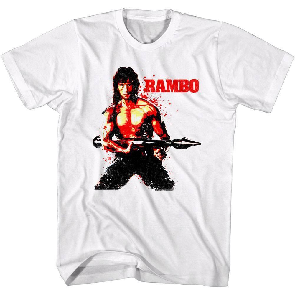 Rambo Rocket Launcher Men T Shirt M