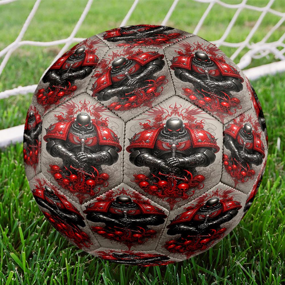Warhammer 40k Theme Size 5 Soccer Ball, Suitable for Both Indoor and Outdoor Matches, a Gift Suitable for Everyone.