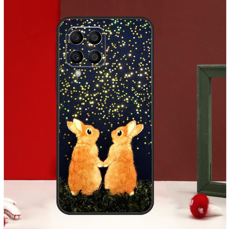 

Rabbits Bunnies Case For Samsung Galaxy M13 M53 M56 M52 M32 M16 M11 M21 M31 M35 M12 M14 M15 M36 M55 M34 M54 Samsung M21