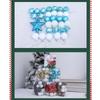 31Pcs Christmas Baubles Ornament Shatterproof Decorative Baubles For Christmas Tree Wedding Winter Festival Celebration