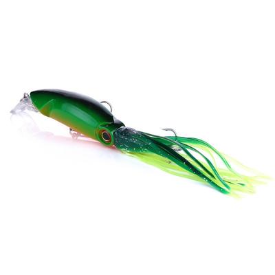 Sea Fishing Long Casting Big Octopus Squid Lure Light Saltwater Plastic Fake Bait for Angling
