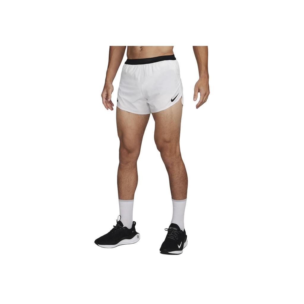 Nike Aeroswift Logo Spliced Running Shorts Men shorts White FN3352-121