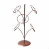 Metal Hat Display Rack SpaceSaving Design Freestanding Tree Stable Base Countertop Hairpiece