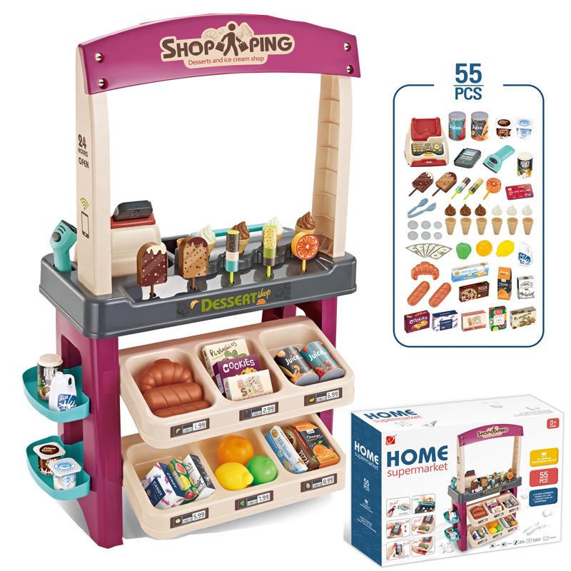 

Детская мороженица Мороженица Конфетный десертный домик Магазин у дома Супермаркет Покупки Страница оформления заказа Набор игрушек Девочка