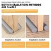 1PC Flexible Under Door Draft Stopper Door Bottom Seal Strip Weather Strip Thicker Anti-Cold Gap Blocker Sealing Weather Strip