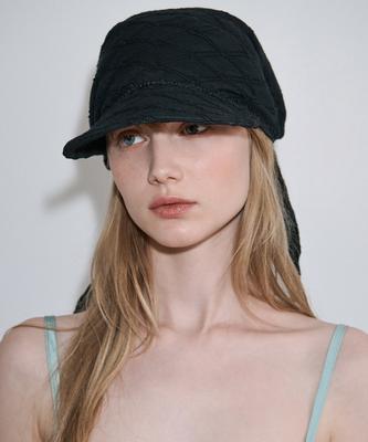 SINOON Drape Flow Cap (Black)