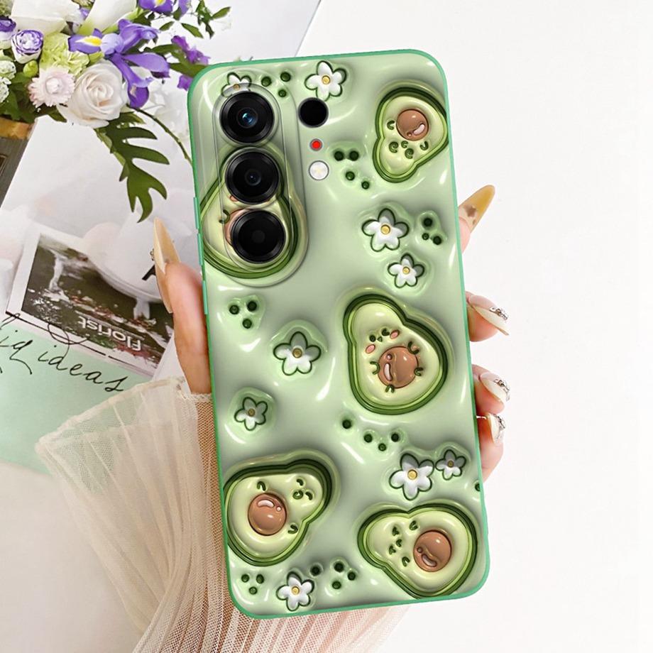 Soft Silicone Phone Case For Tecno Camon 50 Pro 4G Black Cat Cartoon Dragon Animals Pattern Bumper For Camon 50Pro CN5c Cover