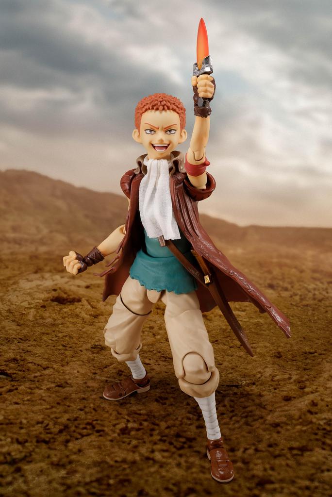 TAMASHII NATIONS Berserk Isidro 125mm figura mobile dipinta SHFiguarts circa. PVC&ABS&tessuto