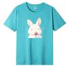 Fun Cat Print Short-sleeved T-shirt Women Summer New Loose Cotton Top Bottoming Shirt