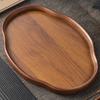 Serving Tray Wooden Cookie Platter Tea Tray for Kitchen Living Room Dining Room Party Bar Counter Breakfast Snack Fruit