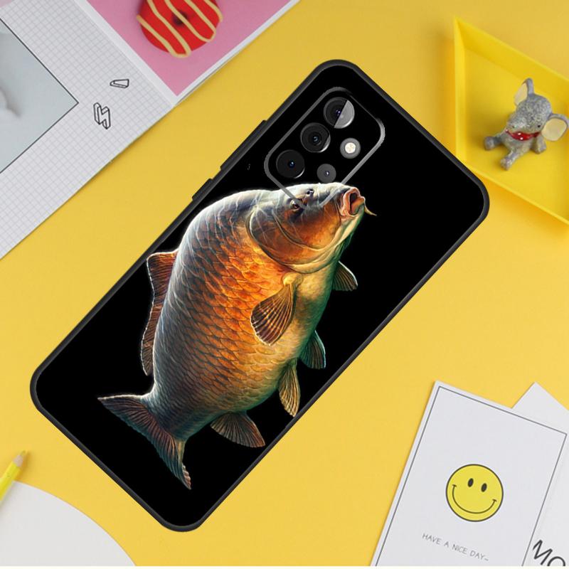 CARP FISH FISHING Case For Samsung Galaxy A53 A33 A23 A13 A06 A56 A16 A36 A55 A35 A17 A54 A34 A14 A52 A32 A15