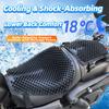 Comfortable Riding Seat Pad Breathable Silicone Motorcycle Cover Thickened Motorbike Saddle Protector Cushion Moto Accessory