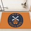 New H-holland Logo Room Mats Anti-slip Absorb Water Long Strip Cushion Bedroon Mat Household Carpets