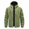 Men'S Loose Jacket Fashionable Multi Pocket Hooded Jacket